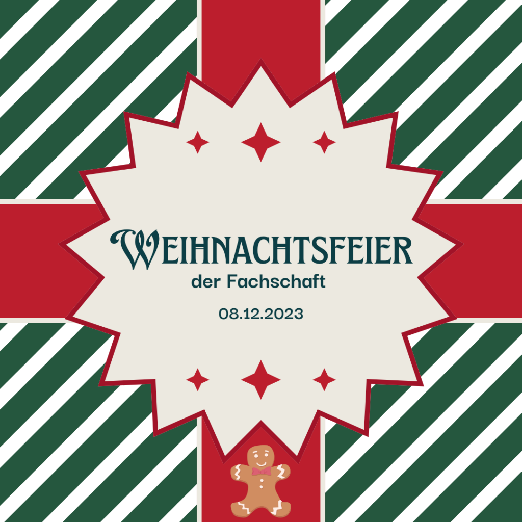 Weihnachtsfeier Fachschaft OrientAsia